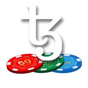 Tezos Online Poker Logo